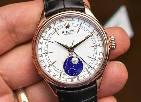 cellini moonphase rolex price|rolex moonphase for sale.